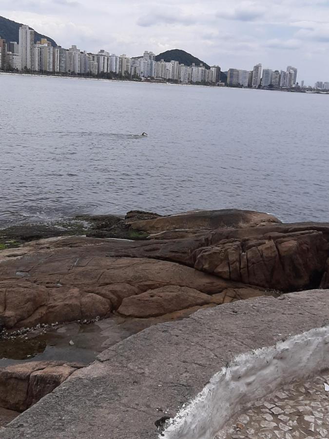 Praia De Asturias - Guaruja - Tudo De Bomアパートメント エクステリア 写真