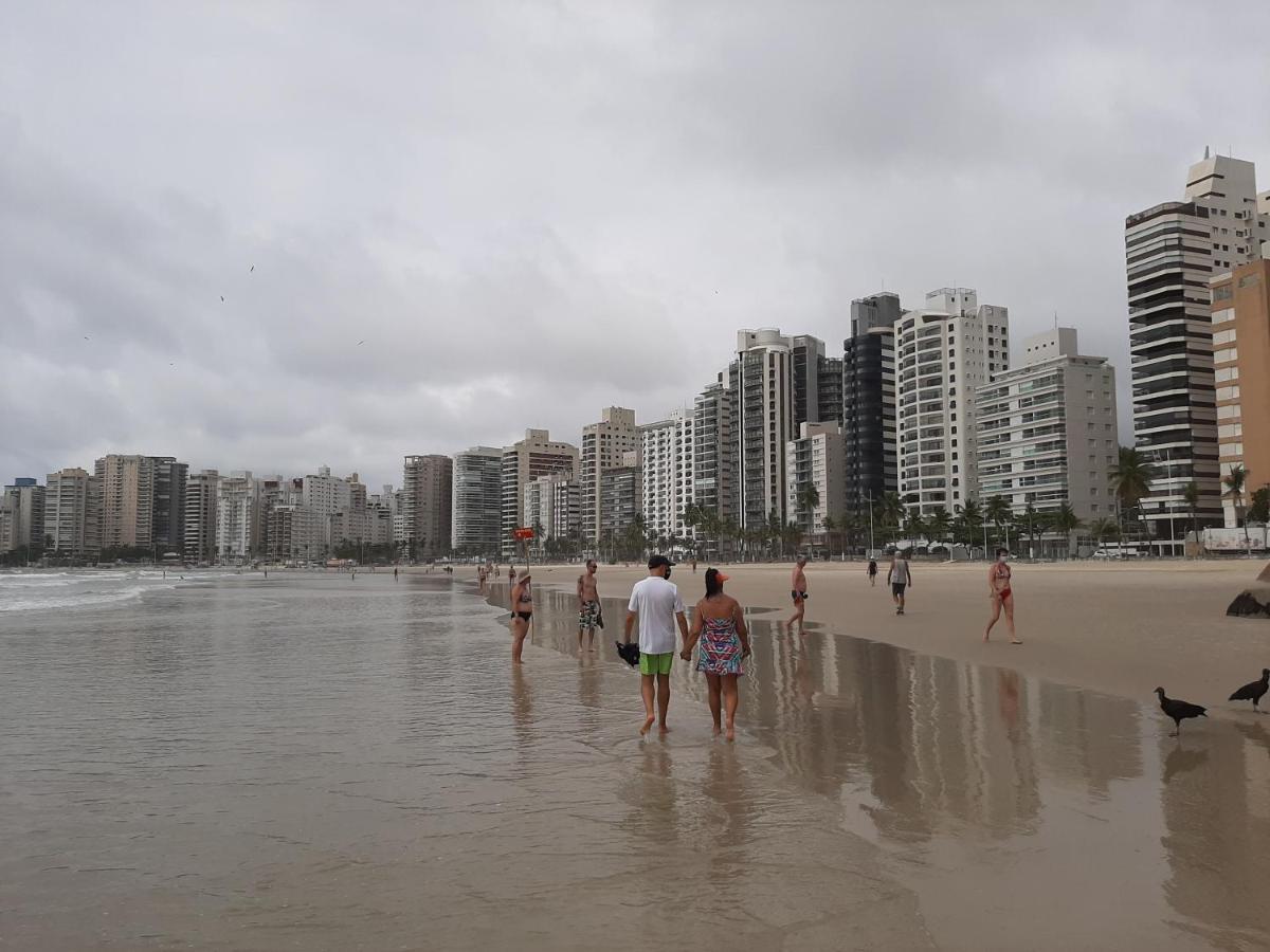 Praia De Asturias - Guaruja - Tudo De Bomアパートメント エクステリア 写真